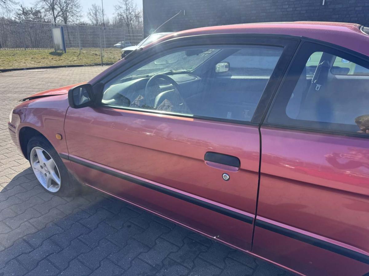 Toyota Paseo original T&uuml;r links 3L9 Rotmetallic Rohbau Bj.1997